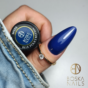 Gél lak Divine Blue Policewoman no 355 Boska Nails 6 ml