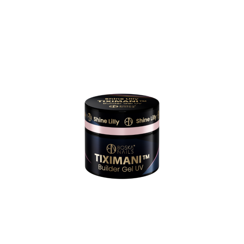 Base Gel UV s tekutou pamětí Tiximani Shine Lilly Boska Nails 5 ml
