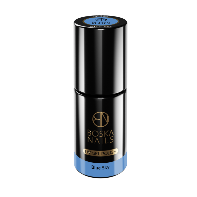 Gél lak Divine Blue Sky no 321 Boska Nails 6 ml