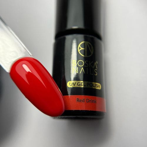 Gel lak Divine Red Drink no 332 Boska Nails 6 ml