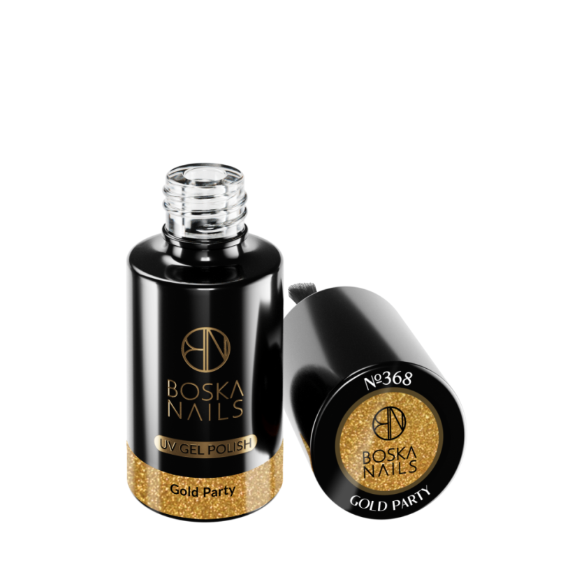 Gél lak Divine Gold Party no 368 Boska Nails 6 ml