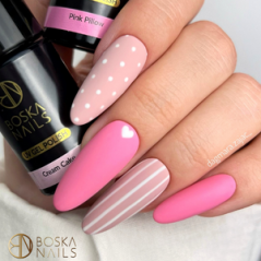 Gél lak  Divine Pink Pillow no 336 Boska Nails 6 ml