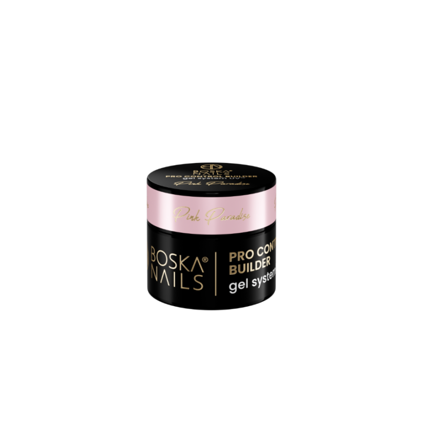 Podkladový UV gél Pro Control Builder Gel System UV Pink Paradise Boska nails  5 ml