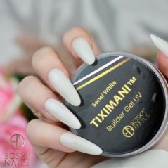 Base Gel UV s tekutou pamětí Tiximani Sensi White Boska Nails 15 ml