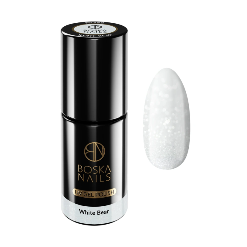 Gél lak Divine White Bear no 358 Boska Nails 6 ml
