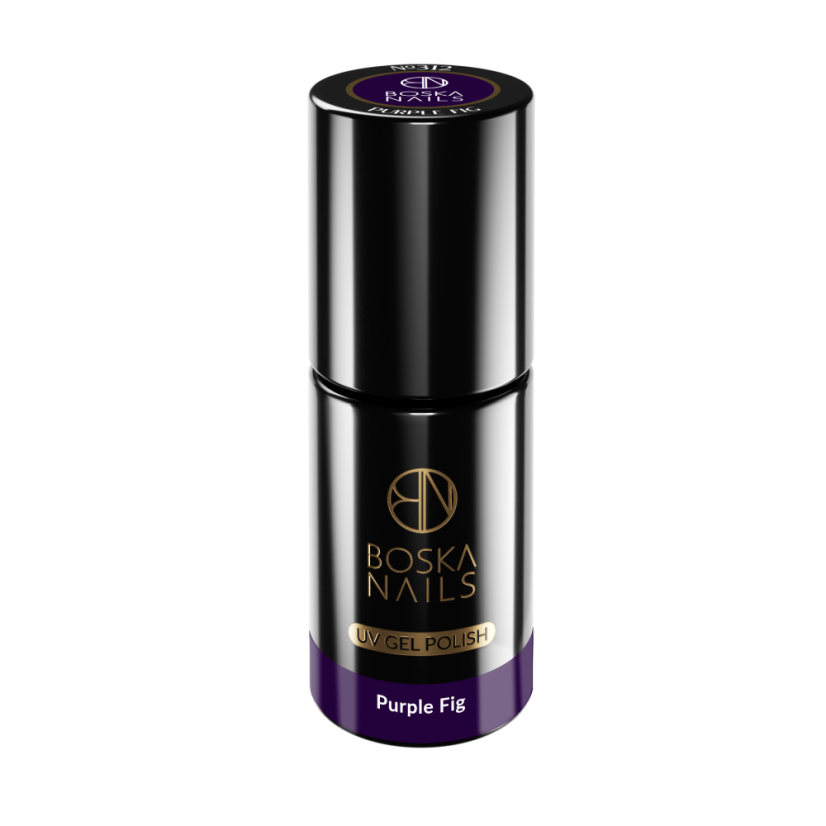 Gél lak Divine Purple Fig no 312 Boska Nails 6 ml