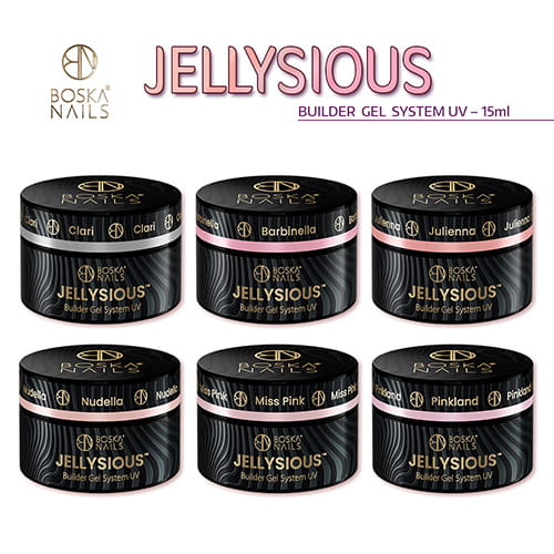 JELLYSIOUS GEL SET 15 ML Boska Nails