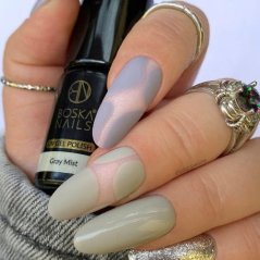 Gel lak Go Spring Gray Mist no 406 Boska Nails 6 ml