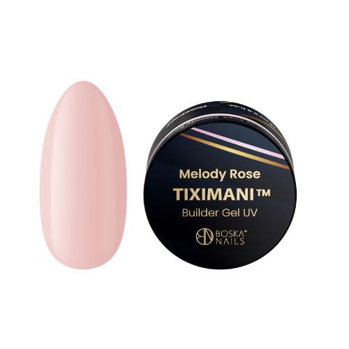 Podkladový UV Gél s tekutou pamäťou Tiximani Melody Rose Boska Nails 15 ml