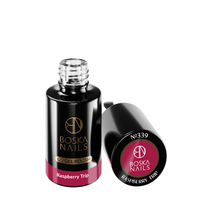 Gél lak Divine Raspberry Trip no 339 Boska Nails 6 ml