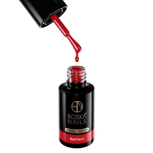 Gel lak Divine Red Ferry no 326 Boska Nails 6 ml
