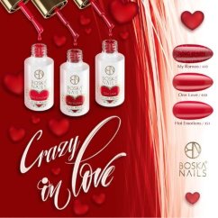 Sada Crazy In Love na Valentýna 2024 Boska Nails