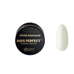 Outlet UV Gél na nechty Miss Perfect White Diamond Boska Nails 15 ml