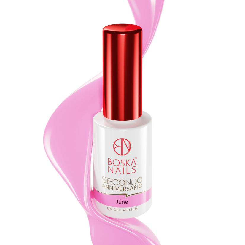Gél lak Secondo Annivsersario June no 465 Boska Nails 6 ml