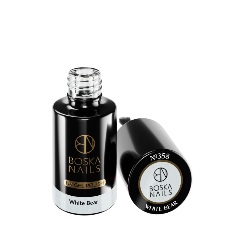 Gél lak Divine White Bear no 358 Boska Nails 6 ml