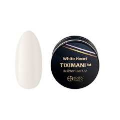 Base Gel UV s tekutou pamětí Tiximani White Heart Boska Nails 50 ml
