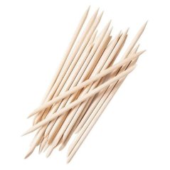 Dřevěné tyčinky na manikúru a pedikúru Boska Nails 110 mm 100 ks.