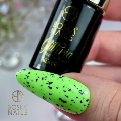 Top Glitteria Black No Wipe Boska Nails 6 ml