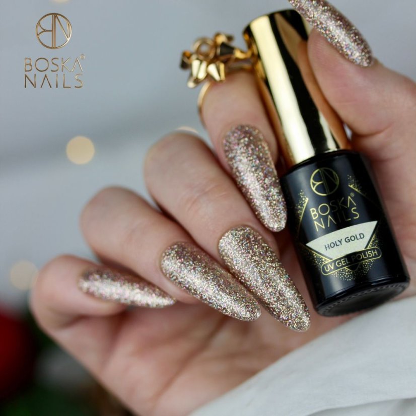 Gél lak Special Time Holy Gold no 445 Boska Nails 6 ml