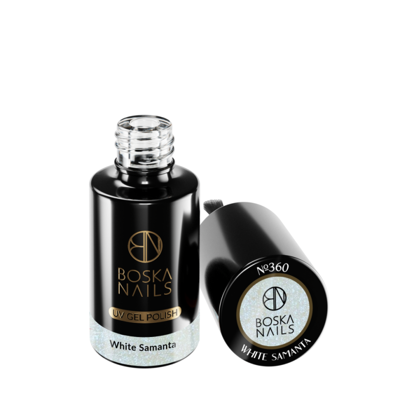Gel lak Divine White Samanta no 360 Boska Nails 6 ml