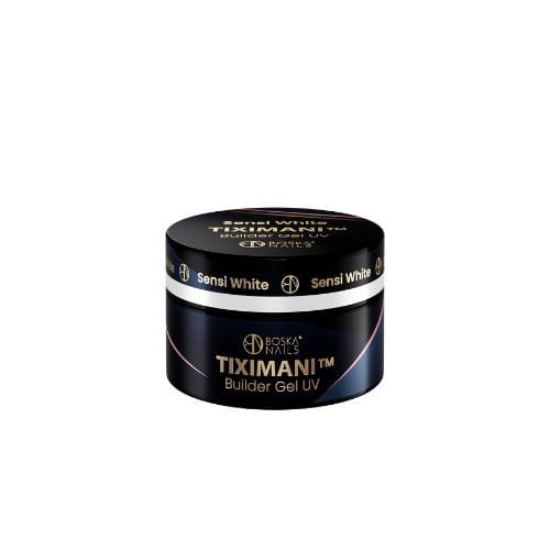 Base Gel UV s tekutou pamětí Tiximani Sensi White Boska Nails 15 ml